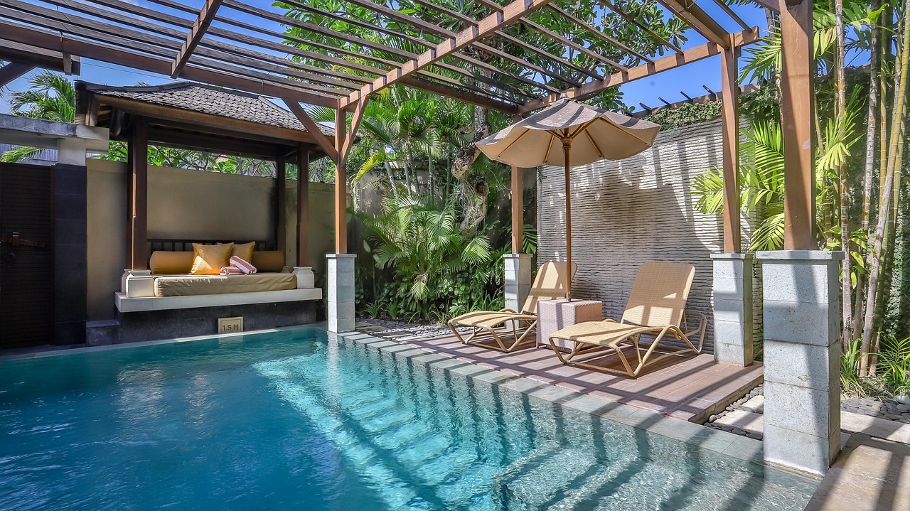 Luxury Bali villa with infinity pool