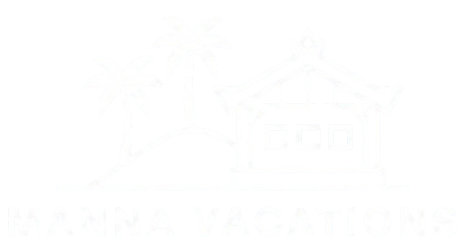 Manna Vacations white logo